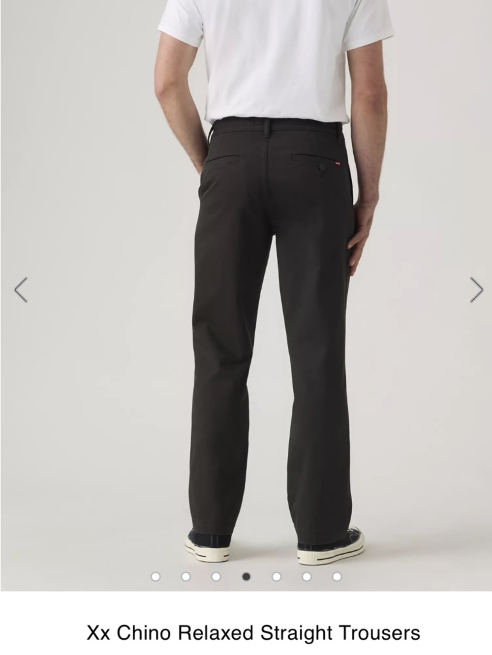 Mens Levi Relaxed Straight Trousers! Sz 33 x 33!